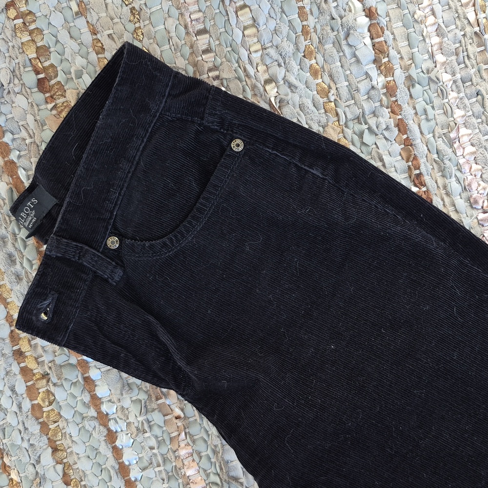 Talbots Dark Corduroy Trousers